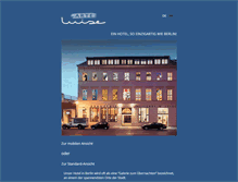 Tablet Screenshot of luise-berlin.com